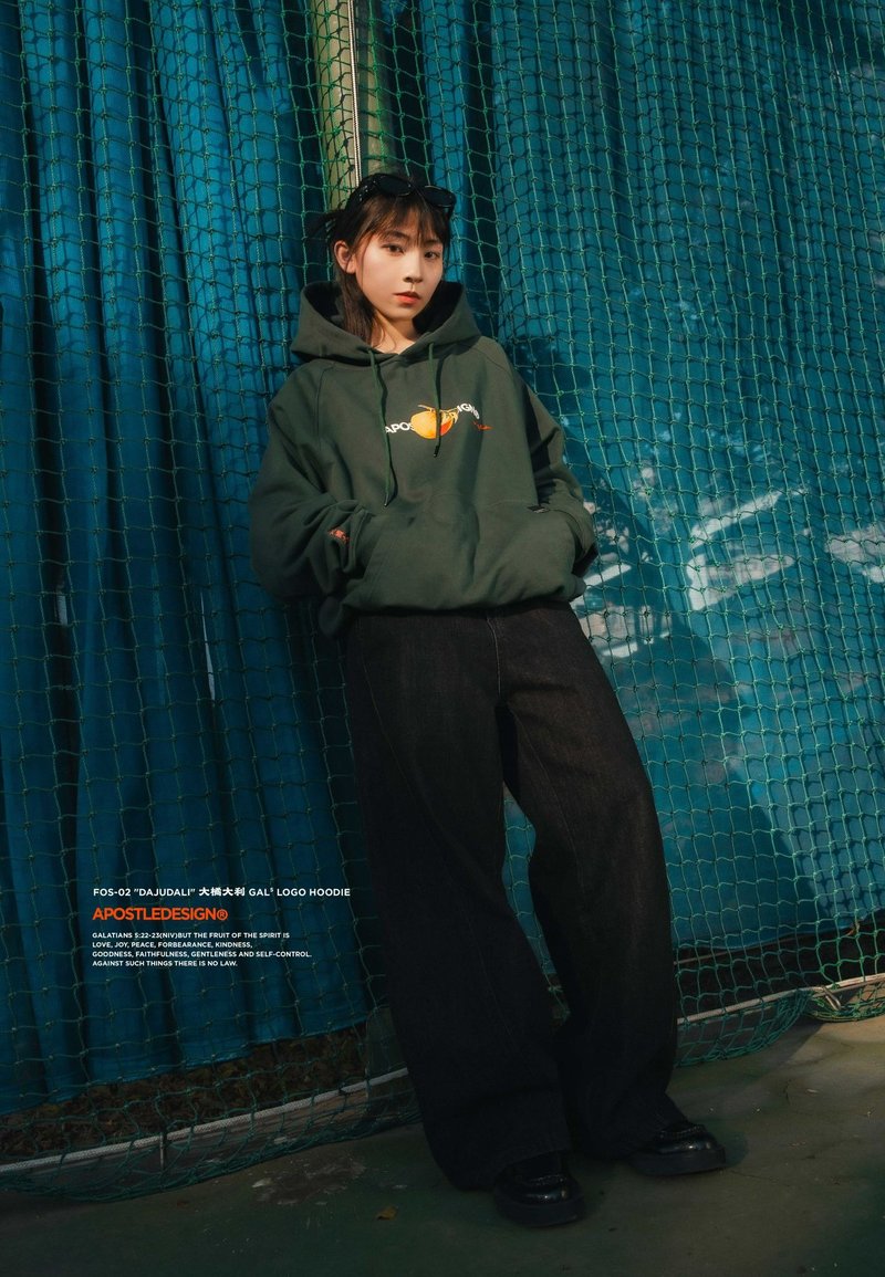 25AW BJ-02 FAITH Overlap Print Curve Jeans - 男士长裤 - 棉．麻 