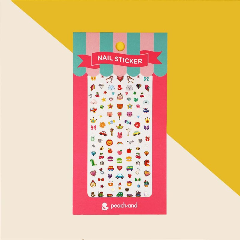【peachand】儿童指甲贴 - 指甲油/指甲贴 - 其他材质 