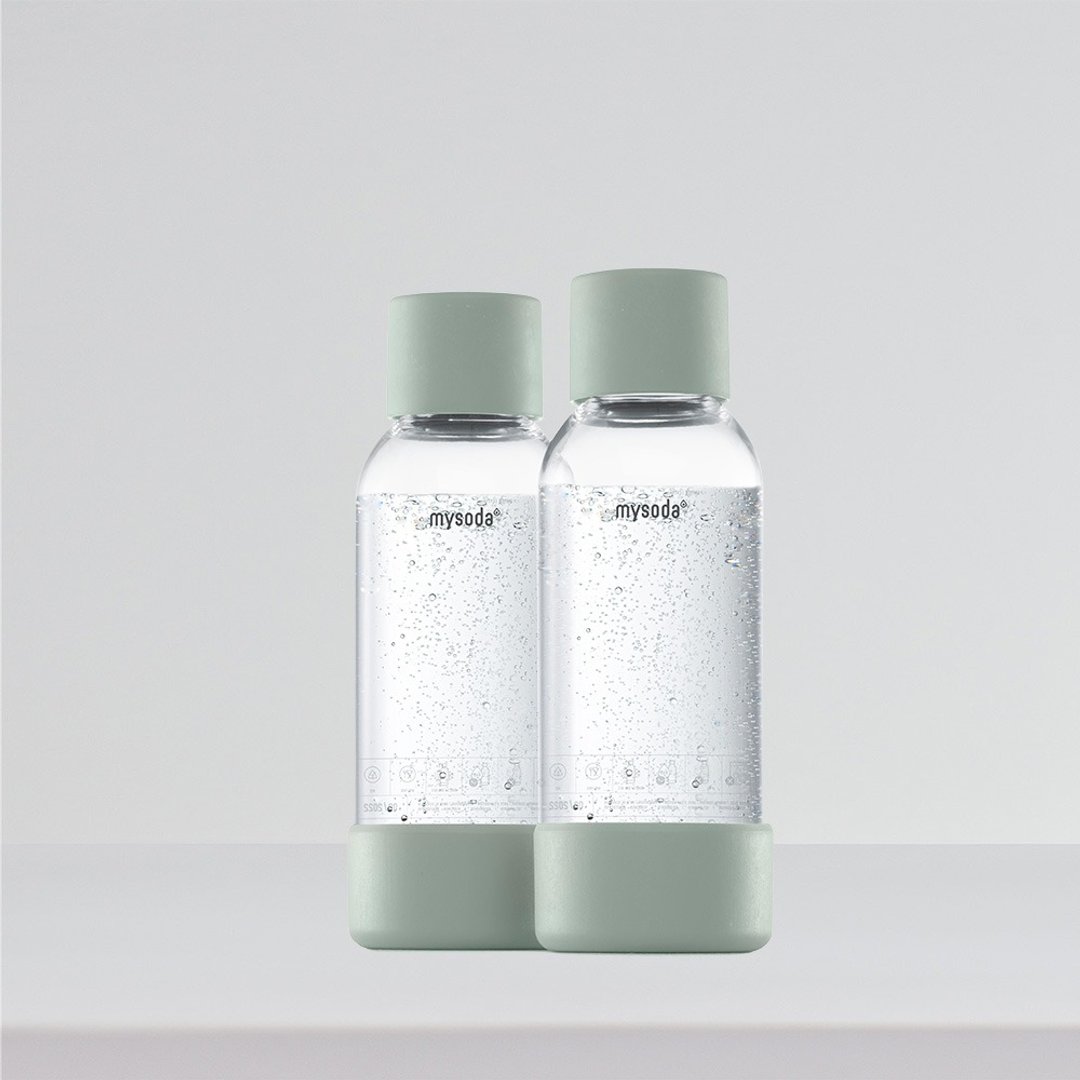 芬兰【mysoda】0.5L专用水瓶-2入-绿 - 水瓶/水壶 - 其他材质 绿色