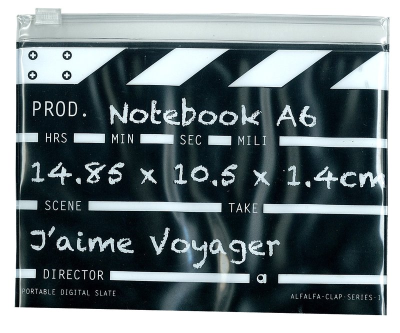 导演拍板笔记簿 A6 - 黑色 - 笔记本/手帐 - 其他材质 黑色