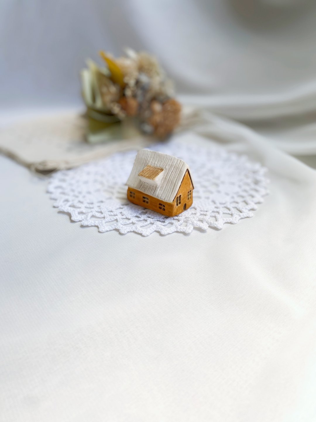 【好日恋物】德国vintage手绘乡村系列造型迷你小屋收藏装饰摆饰 - 摆饰 - 陶 多色