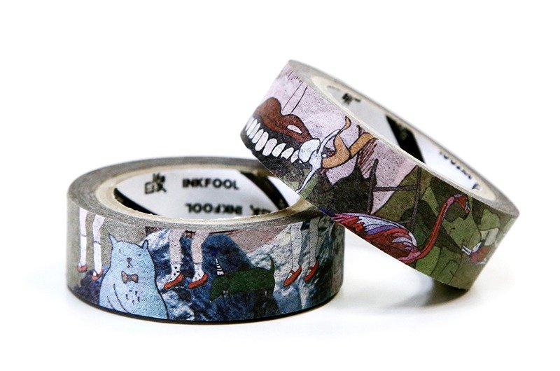 纸胶带｜ bloc de dibujo design by VVn (可对花)｜ A114MT001 - 纸胶带 - 纸 