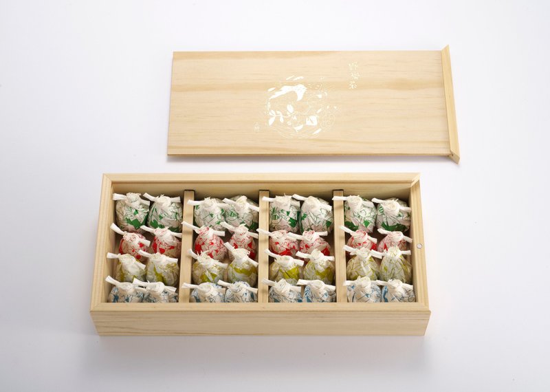 茶叶-【野乐茶】茶山太极-台湾四大青茶礼盒(32入) 外交部伴手礼 - 茶 - 新鲜食材 红色