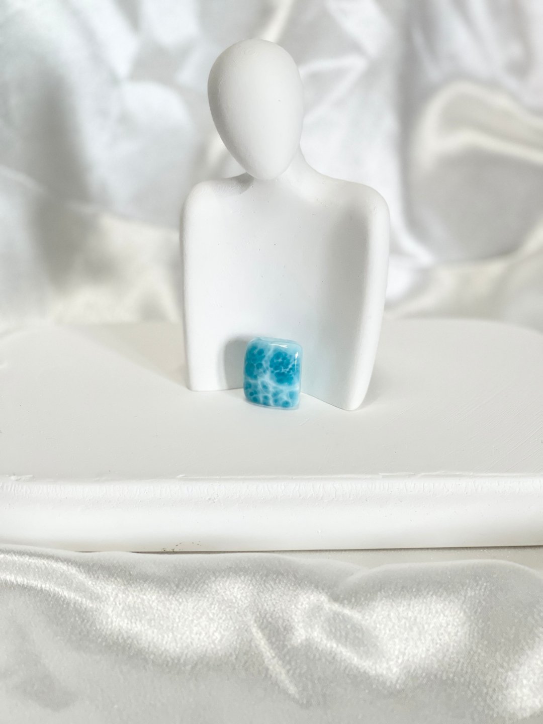 多米尼加共和国 天然拉利玛 海纹石裸石 - 金工/饰品 - 水晶 蓝色