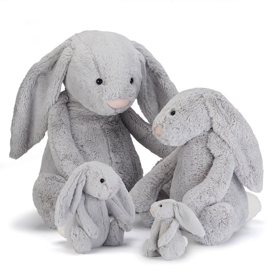 Bashful Silver Bunny Really Big 云灰银超级大兔 67cm - 玩偶/公仔 - 聚酯纤维 银色