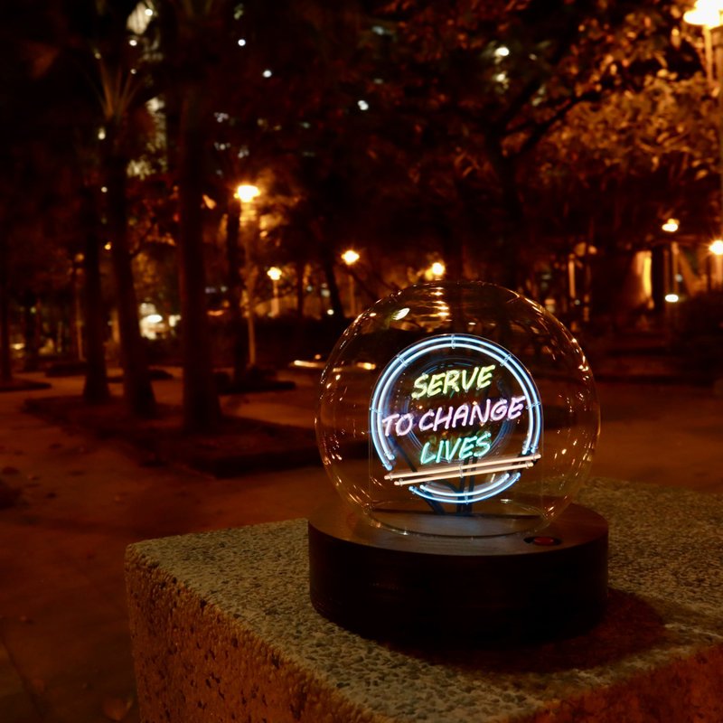 定制化礼物 情人节礼物 玻璃球灯 - Led neon light 灯 字句 - 灯具/灯饰 - 玻璃 多色