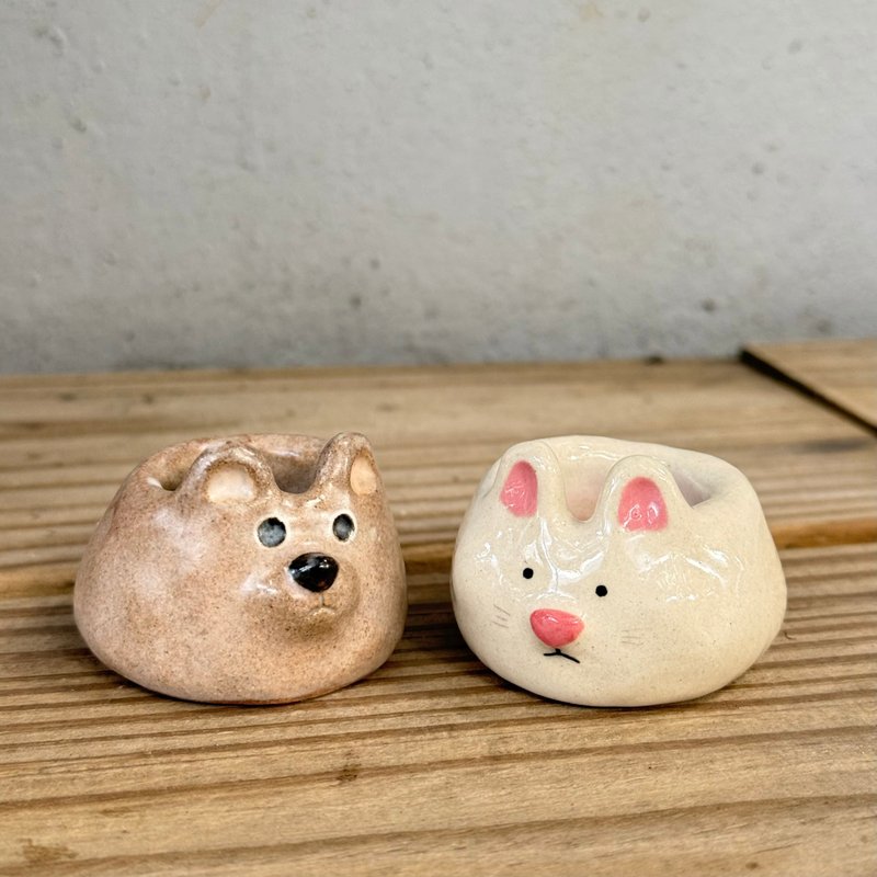 情侣陶作牙刷架笔架体验课 一堂课 2 人一起 含双人费用 - 陶艺 - 陶 