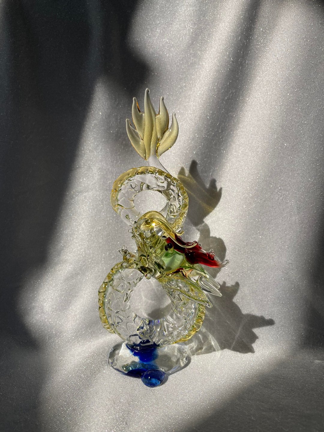 水晶玻璃 生肖龙 发 祥龙 - 摆饰 - 玻璃 