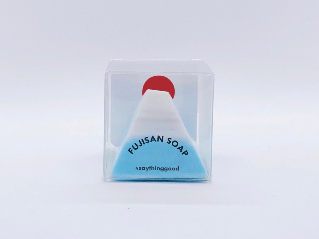 富士山洗手皂 - FUJISAN SOAP 富士山皂  生日礼物毕业礼物 - 肥皂/手工皂 - 浓缩/萃取物 蓝色