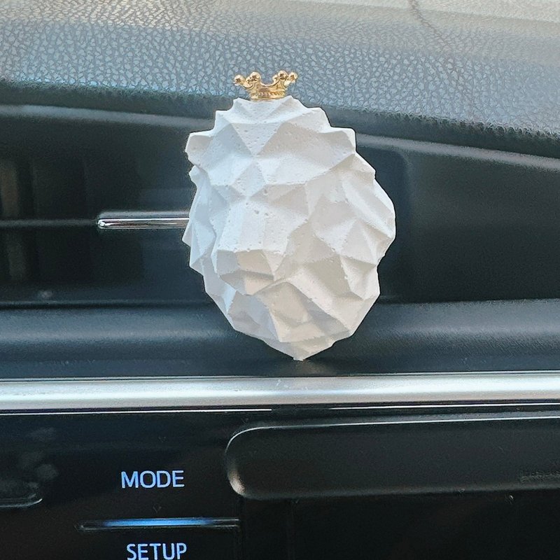 Lion king车内扩香石 香氛石 居家香氛 香薰石 香氛砖 婚礼小物 - 香薰/精油/线香 - 其他材质 白色