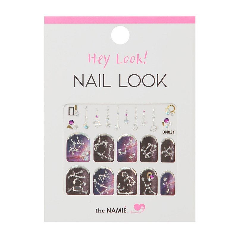 【 DIY 美甲】Hey Look 美甲装饰艺术贴纸 一起看银河 - 指甲油/指甲贴 - 纸 金色