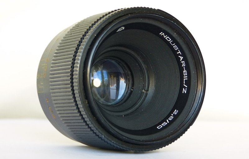 已测试的 Industar-61L/Z LZ 2.8/50 苏联微距镜头，适用于单眼相机 M42 接环 LZOS Zenit - 相机 - 其他材质 黑色