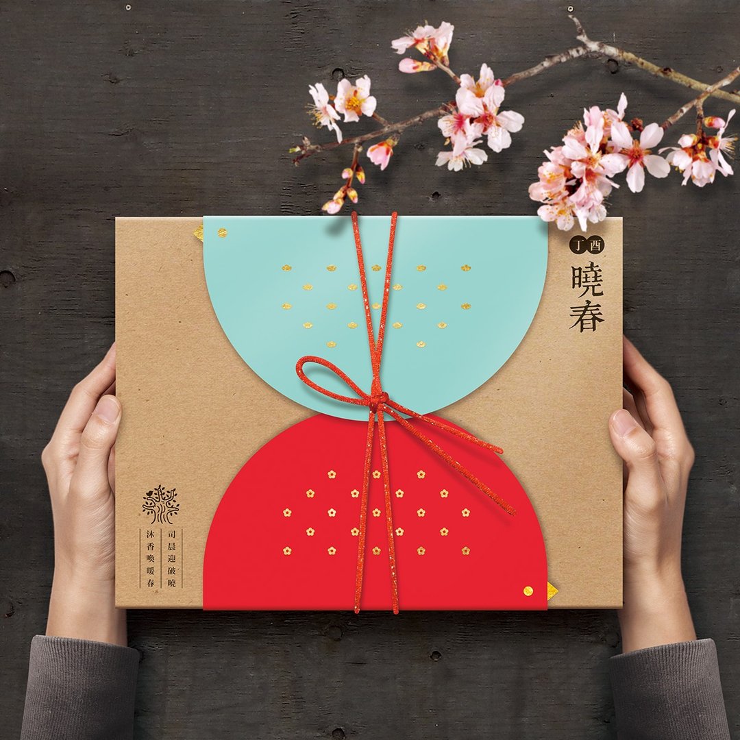 春节伴手礼─【晓春】沐香礼盒 · 15盒卖场 ( 8折 ) - 香薰/精油/线香 - 植物．花 红色