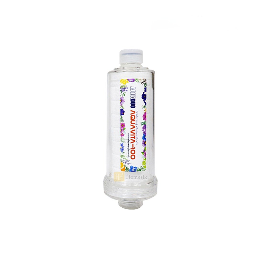 AQUADUO - VT-100S 除氯抗菌维他命过滤器 - 卫浴用品 - 环保材料 白色
