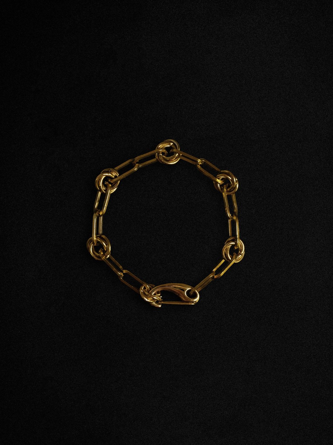 YARD YARN — Luci Bracelet - 手链/手环 - 不锈钢 金色