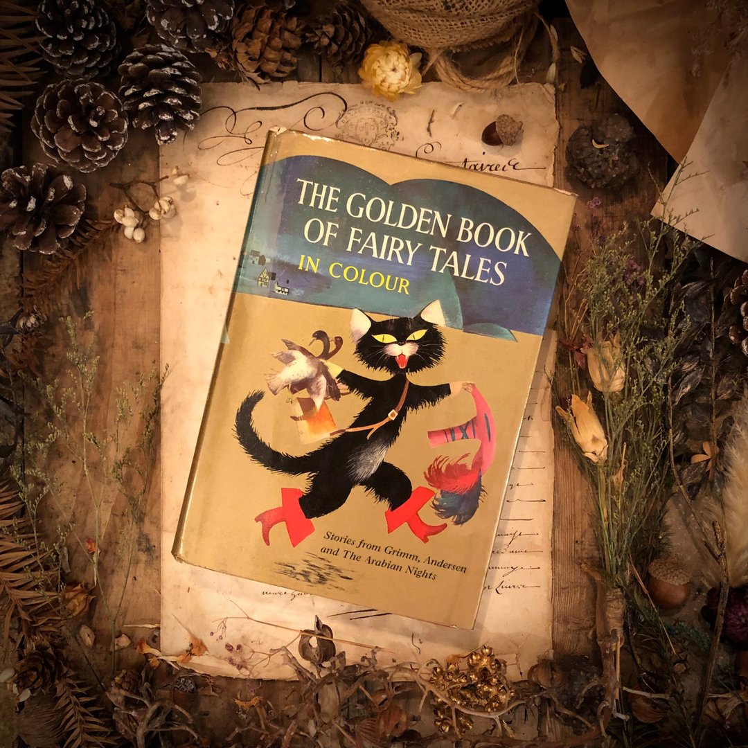 1966英国出版The Golden Book of Fairy Tales世界童话书 - 刊物/书籍 - 纸 蓝色