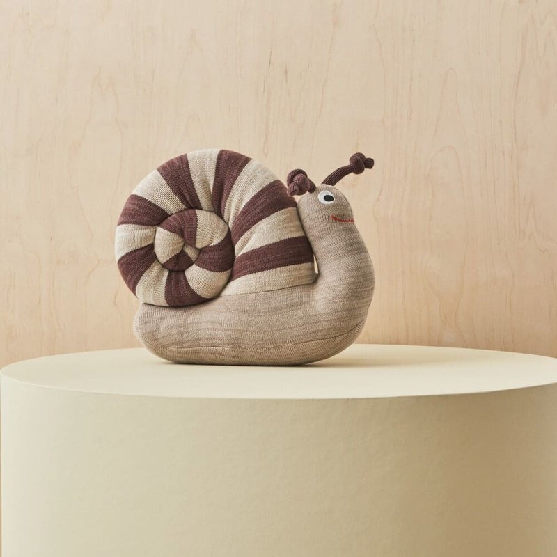 OYOY 造型抱枕 / 莎莉小蜗 - 枕头/抱枕 - 棉．麻 
