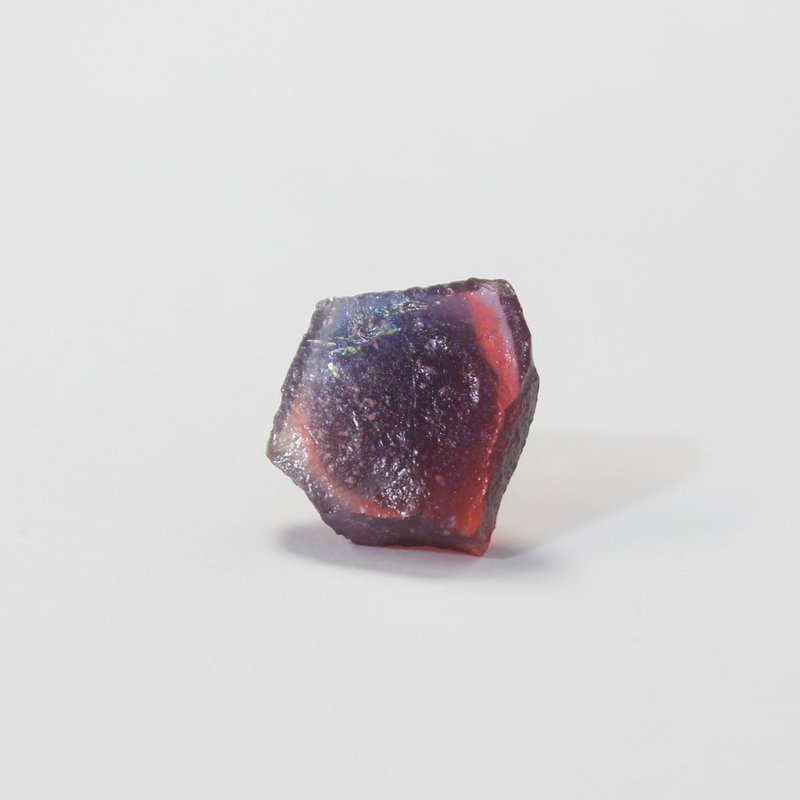 宇宙飘流 001 / 树脂耳环 - 单只 - 耳环/耳夹 - 树脂 红色