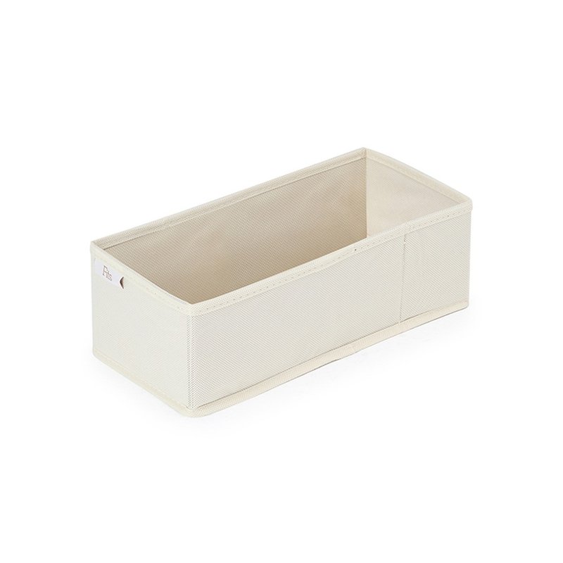 日本天马 Fits 布质分格收纳盒(单格)-面宽15cm-3入 - 收纳用品 - 其他材质 白色