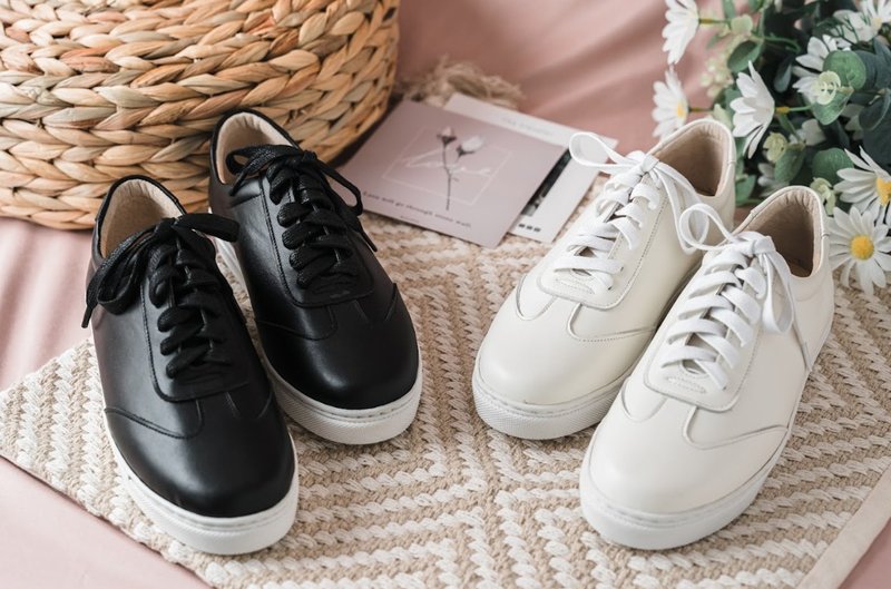 新品主打星【莫里斯】抗污防泼水小黑鞋_墨黑 |手工订制| MIT - 雨鞋/雨靴 - 真皮 