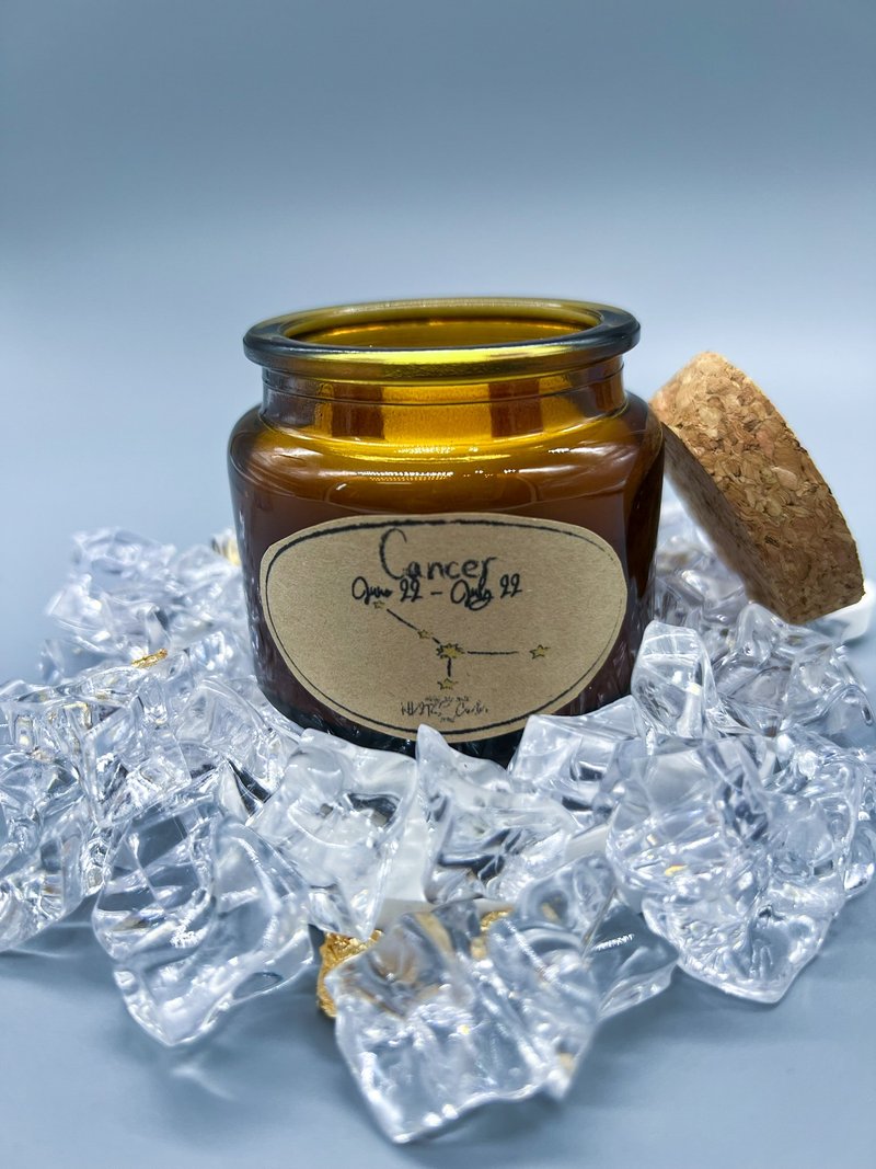 十二星座幸运蜡烛(巨蟹座) - 蜡烛/烛台 - 蜡 黄色