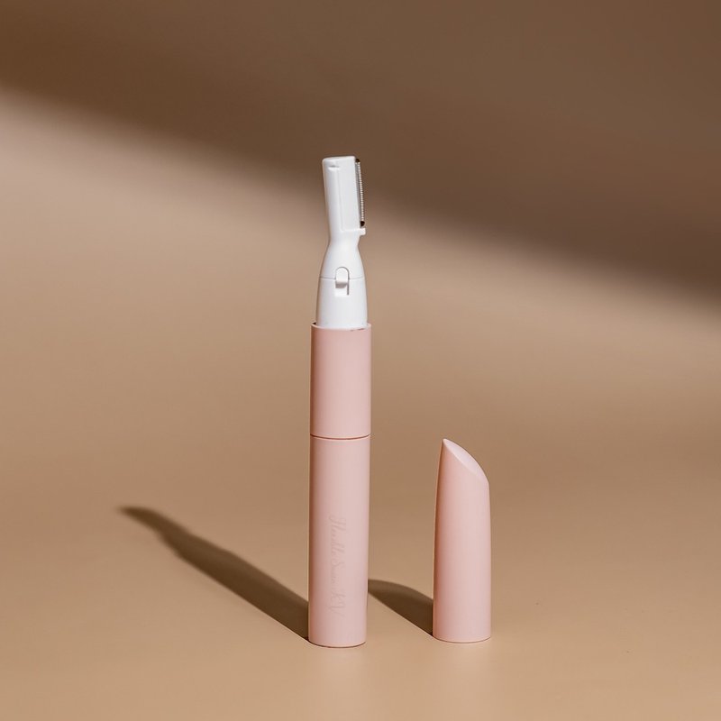 修眉刀/比基尼线 可雷雕 奥本笔型电动修眉刀 安全刀头 圣诞礼物 - 脸部按摩/清洁工具 - 不锈钢 粉红色
