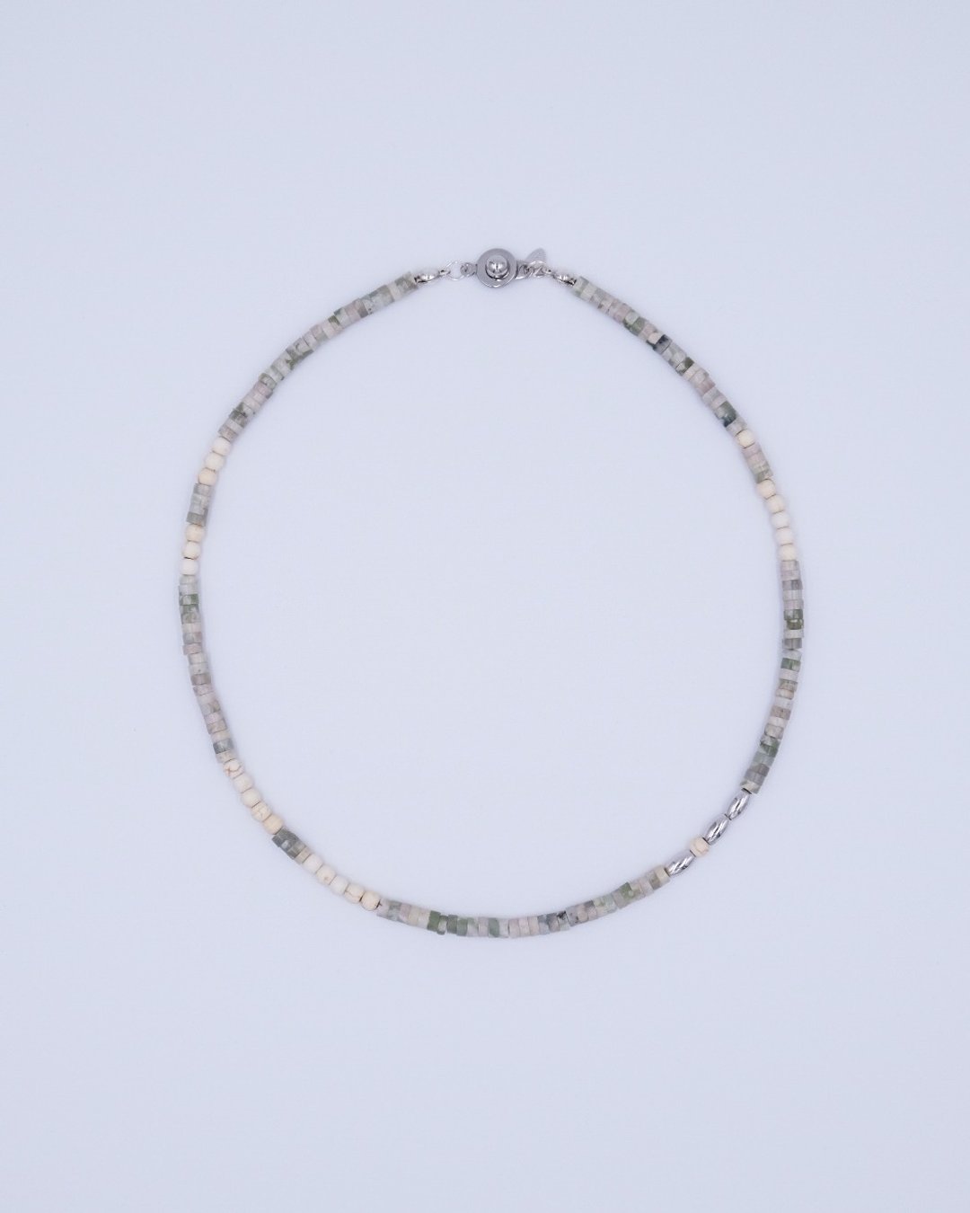 Small Jade Necklace - 项链 - 玉石 绿色