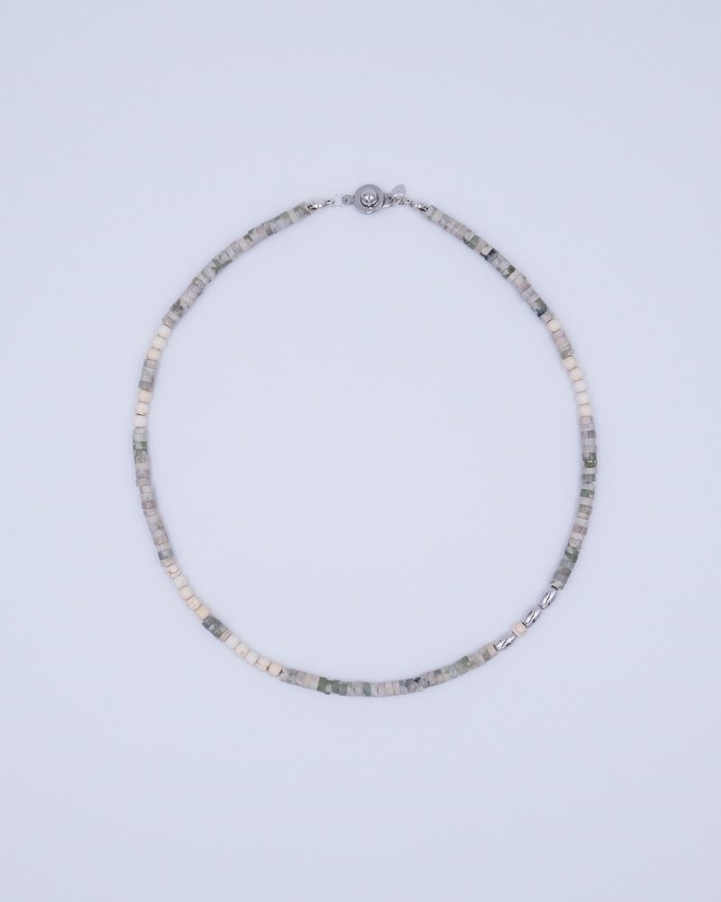 Small Jade Necklace - 项链 - 玉石 绿色