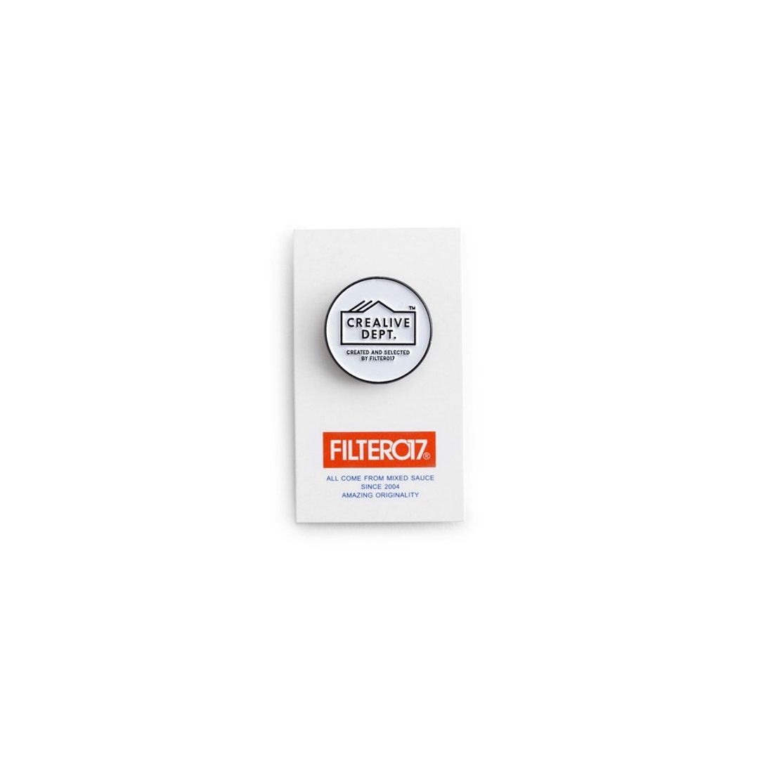 Filter017 CREALIVE DEPT. Lapel Pin / 金属胸针 - 胸针 - 其他金属 