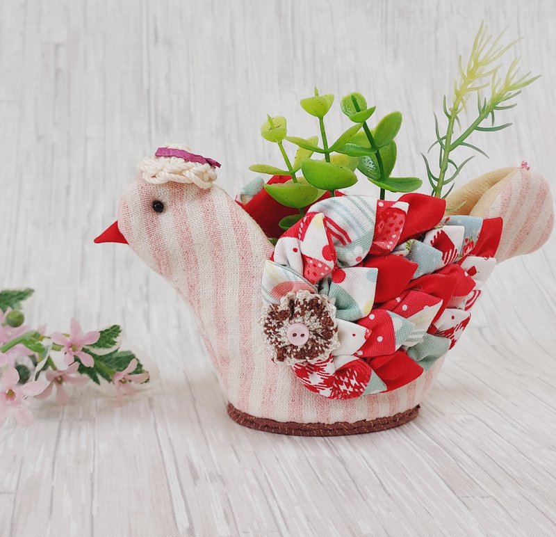 小鸟造型收纳盒 - 收纳用品 - 棉．麻 多色