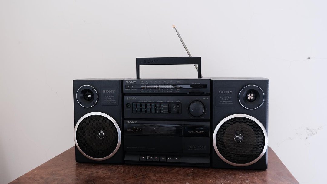 日本早期SONY大型手提收音机 - 其他小家电 - 塑料 黑色