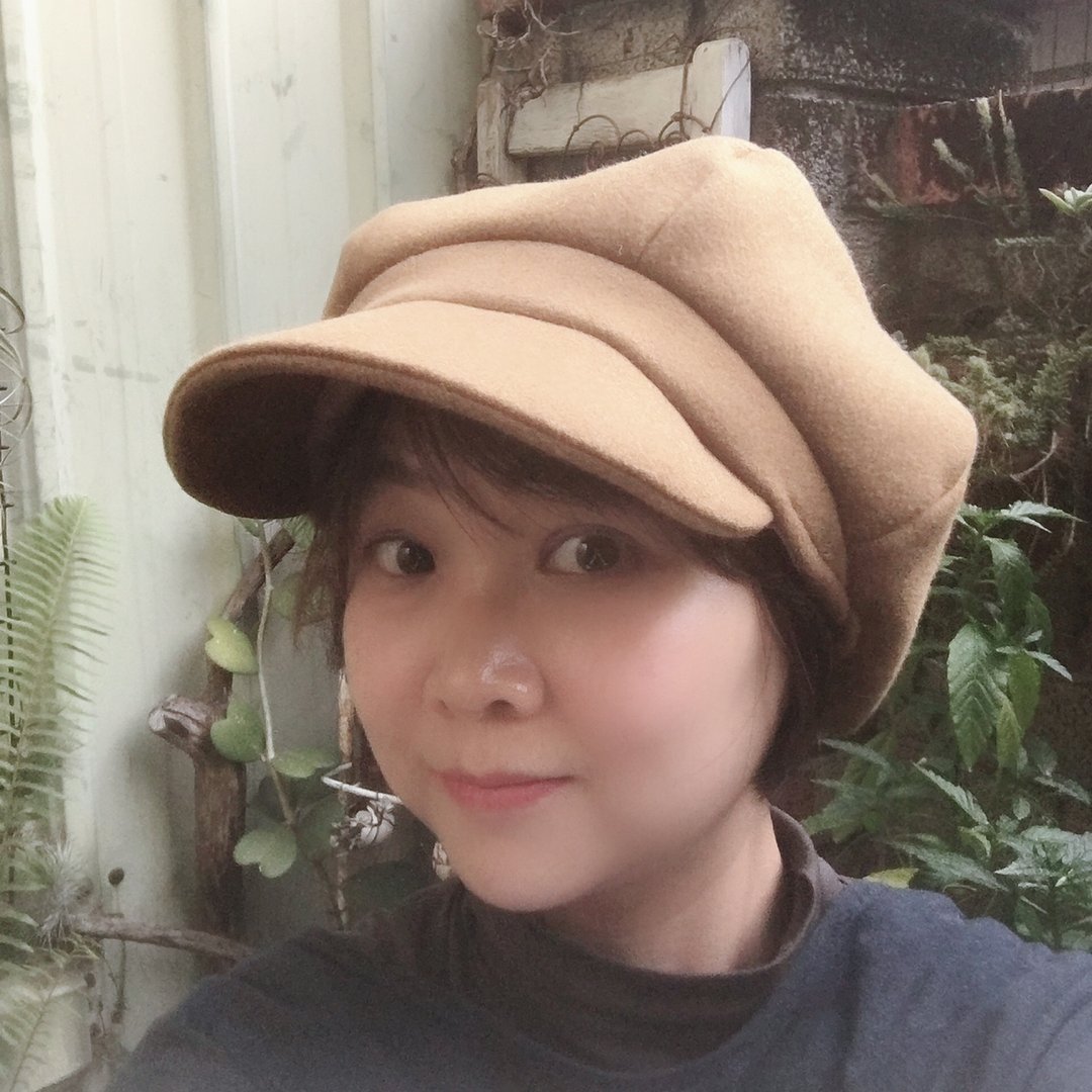 驼毛绒贝雷帽 - 帽子 - 羊毛 咖啡色
