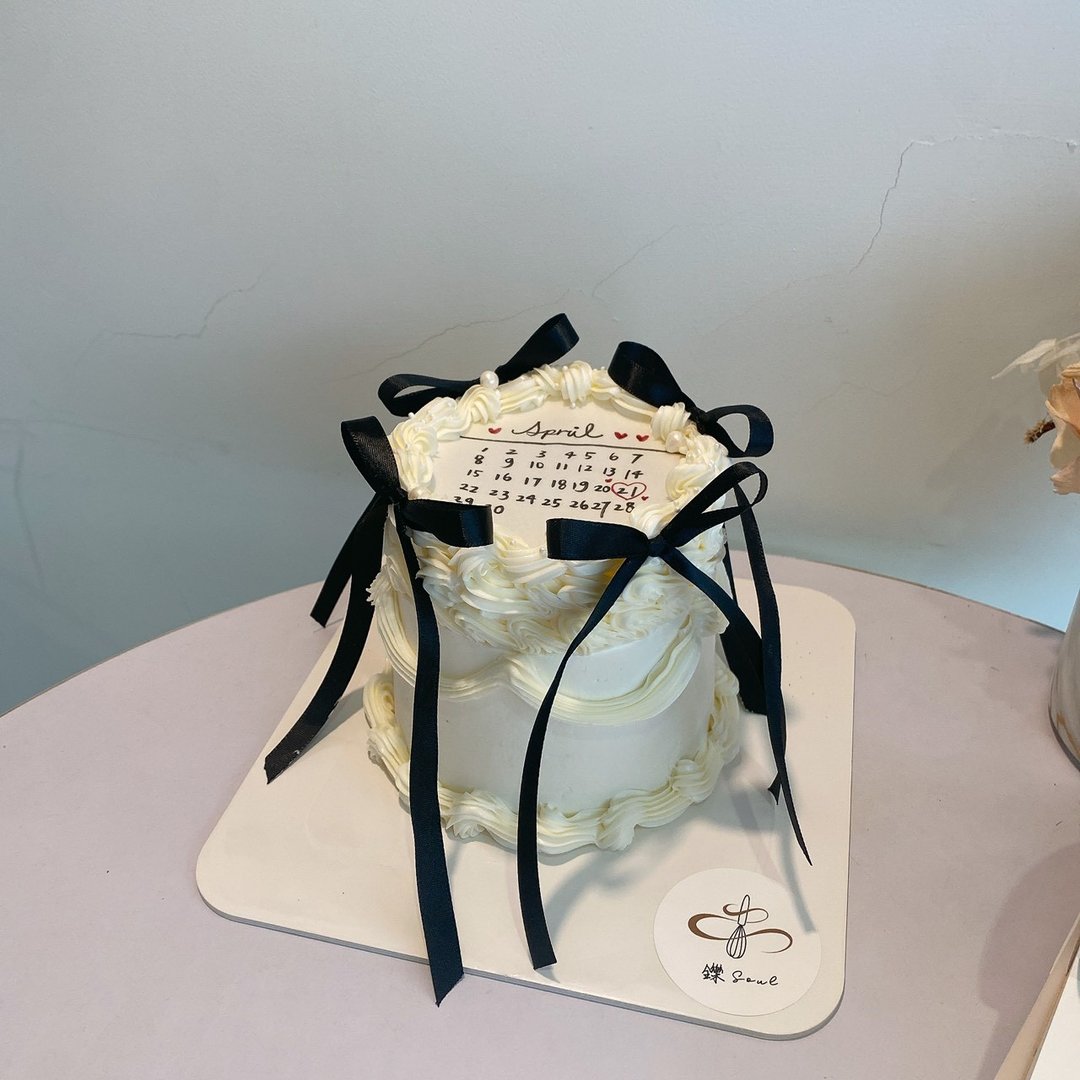 黑色缎带燃烧蛋糕 定制化蛋糕 生日蛋糕 情人节 铄甜点 纪念日 - 蛋糕/甜点 - 新鲜食材 