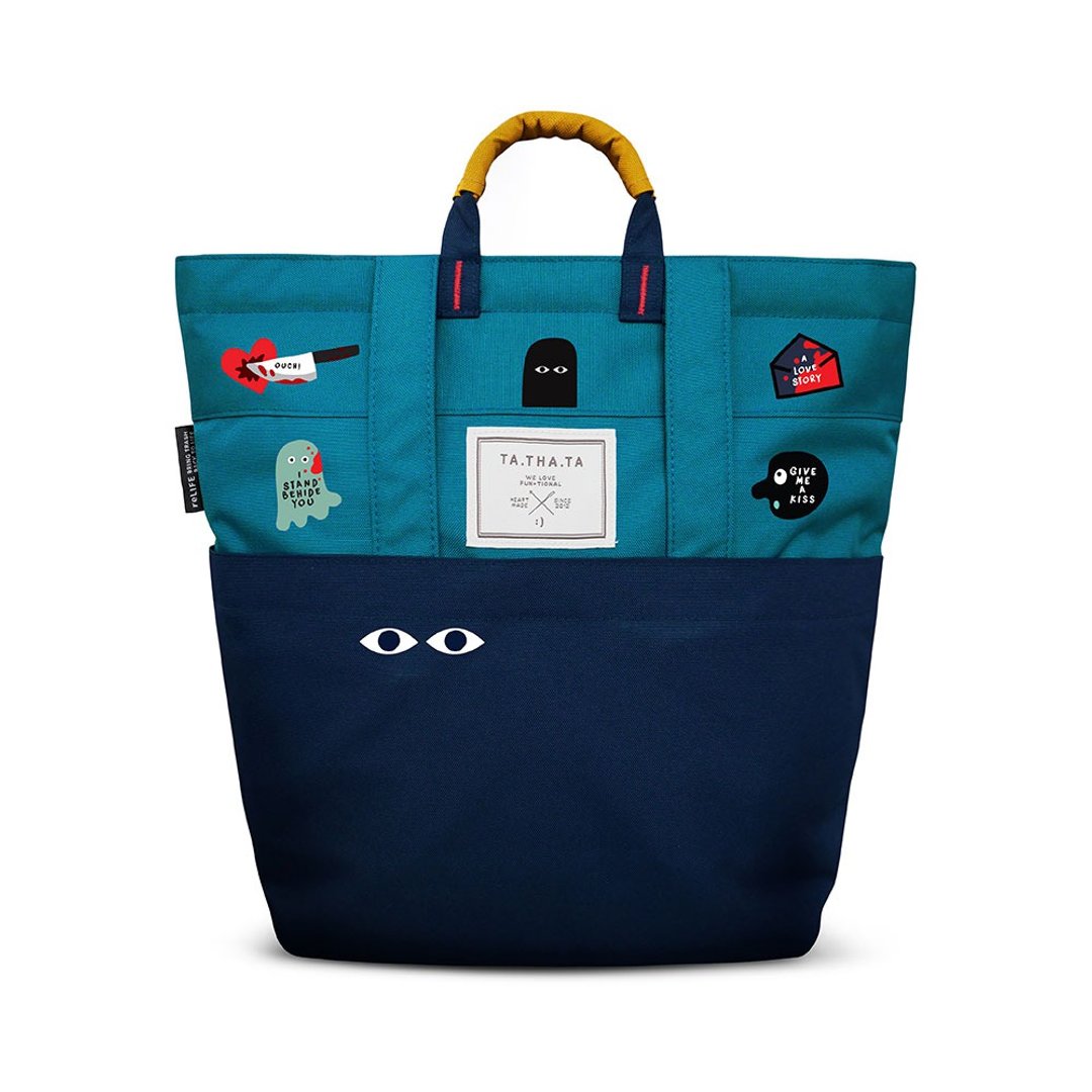 (Recycled fabric) Swift relife Love Kill backpack - 后背包/双肩包 - 环保材料 多色