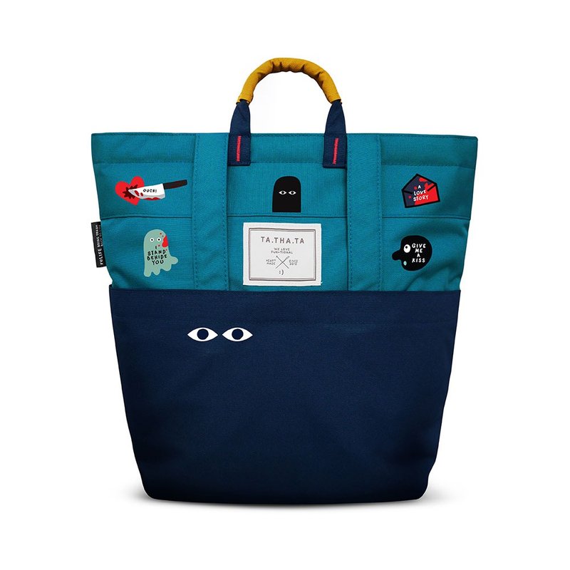 (Recycled fabric) Swift relife Love Kill backpack - 后背包/双肩包 - 环保材料 多色