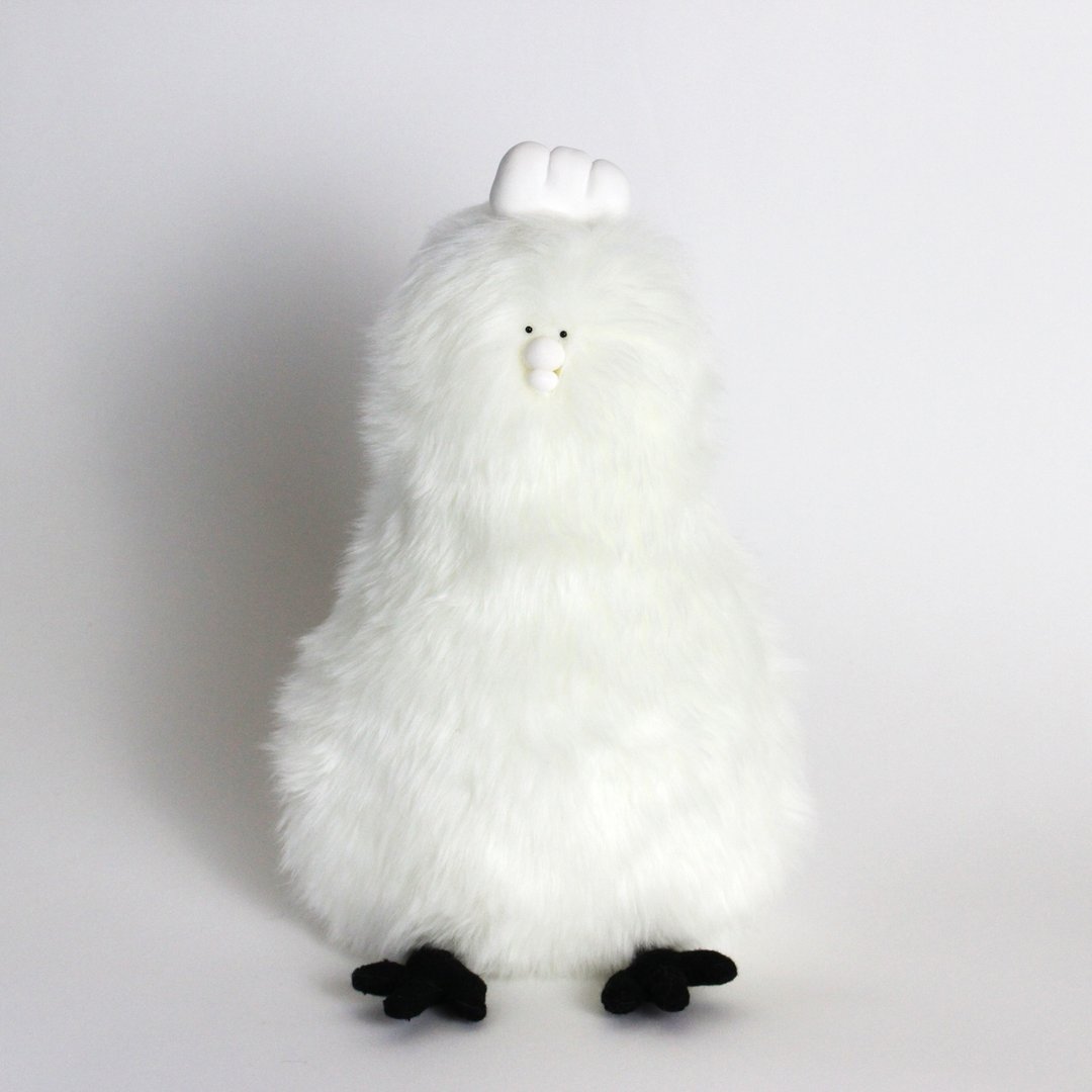 店长的绒毛玩具 - 玩偶/公仔 - 其他人造纤维 白色