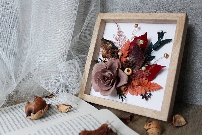 高雄手作课程 | 经典永生花画框 - 植栽 - 植物．花 