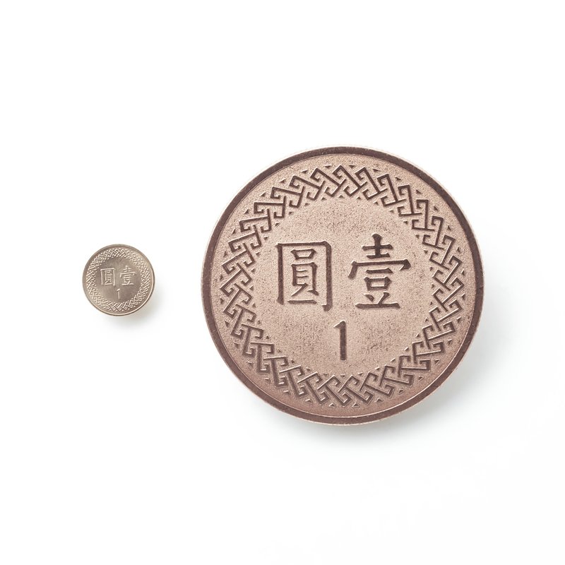 2025新春限定－超大壹圆硬币(招财爆款-壹圆复始包装) - 红包/春联 - 其他材质 