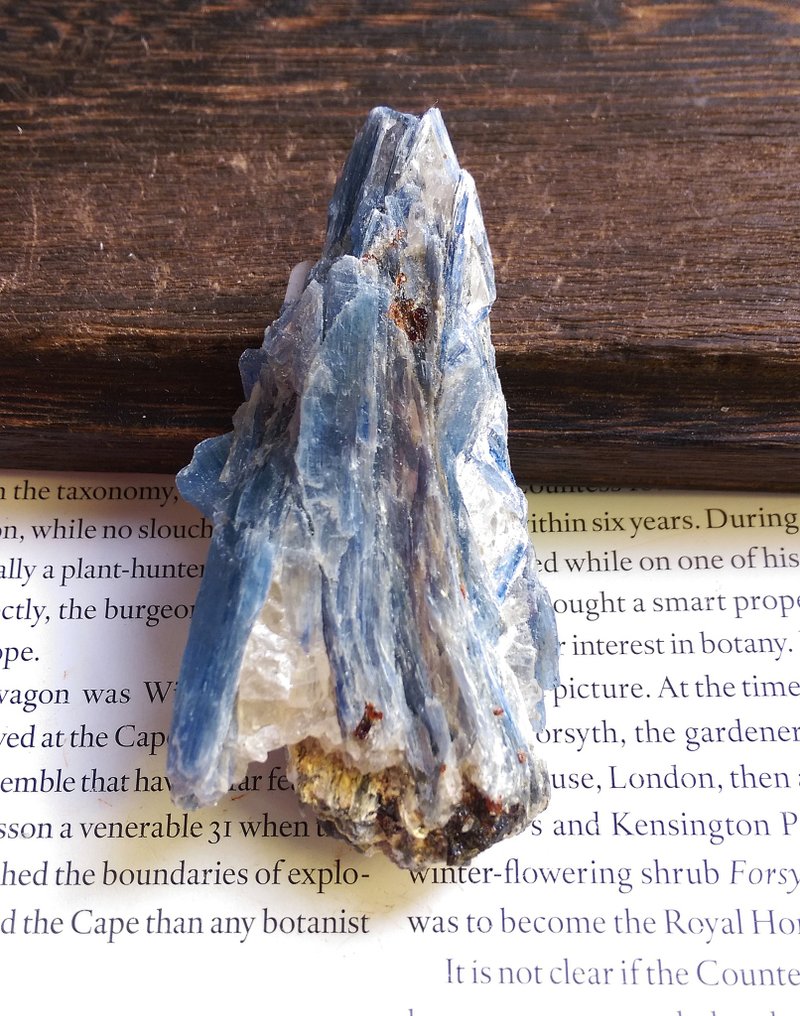Kyanite 安徽产地 蓝晶石 石英共生矿 天然矿石 原矿 - 摆饰 - 其他材质 