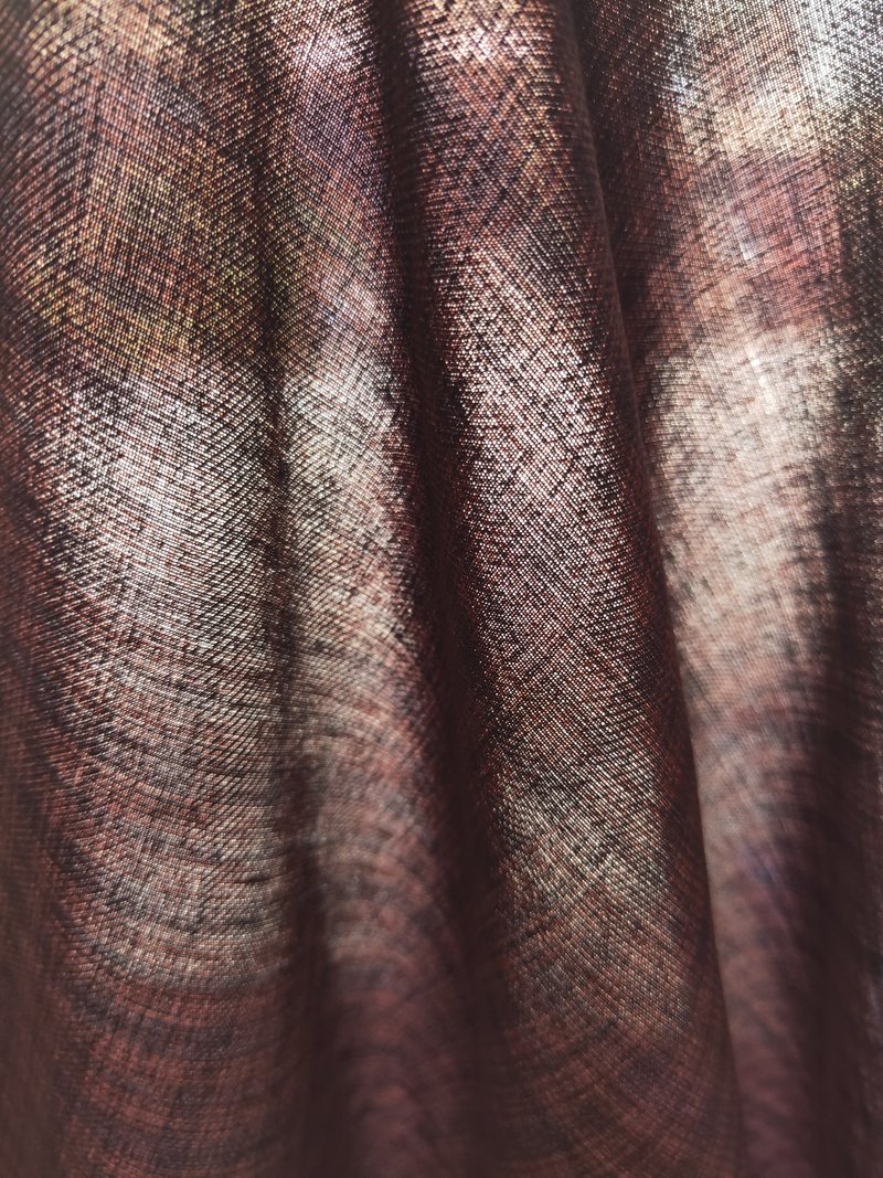 棕红色 斜纹软呢 纯棉细致纱 - 编织/刺绣/羊毛毡/裁缝 - 棉．麻 咖啡色