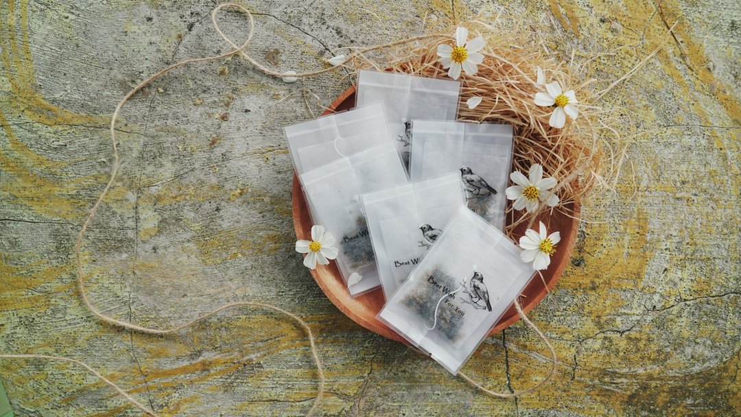 寻寻觅觅找到你-龙眼花乌龙茶包 - 茶 - 塑料 白色