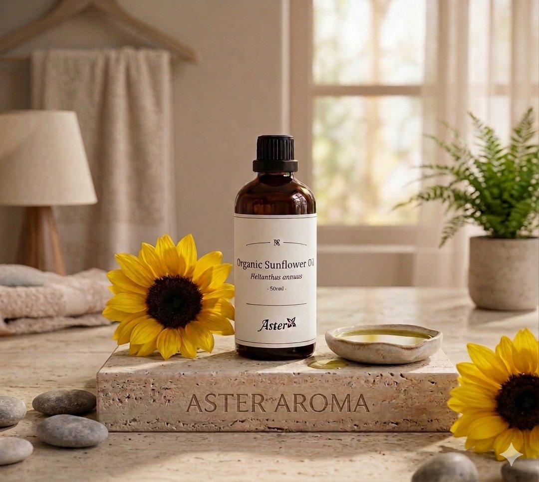 Aster Aroma - 有机葵花籽油 - 其他 - 精油 
