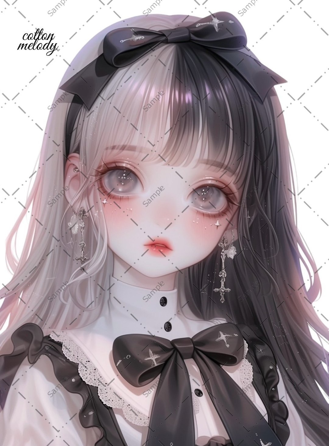 原创贴纸 no.722 人物贴纸 原创贴纸 女孩贴纸 原创人物贴纸 - 贴纸 - 纸 