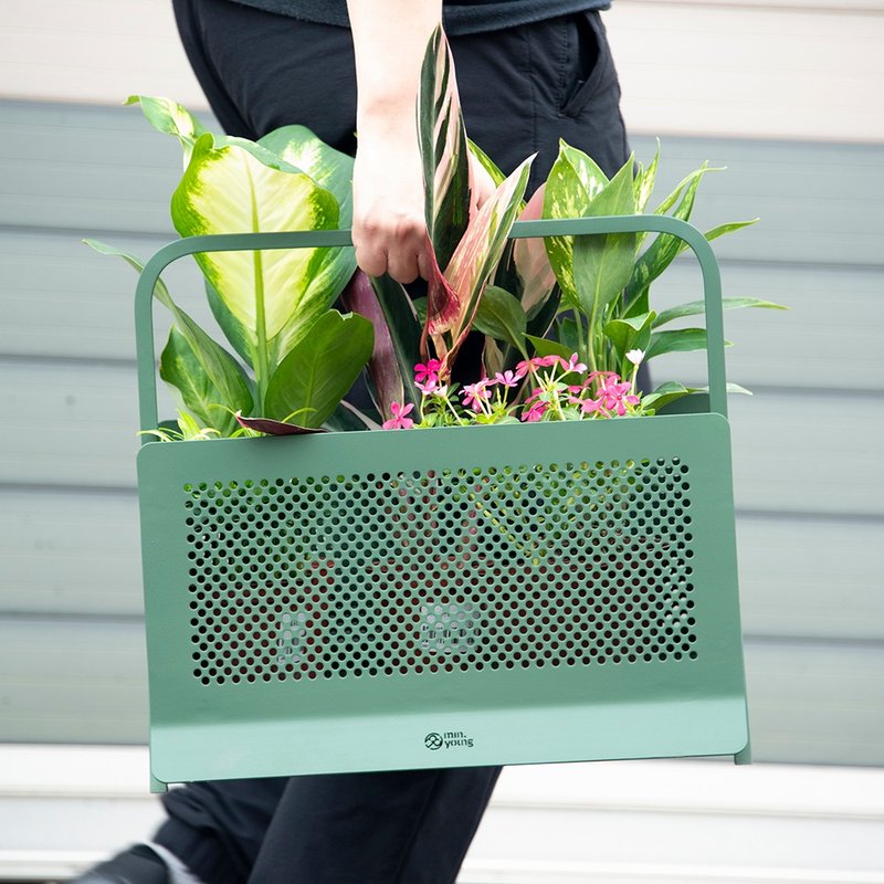 手提植物架 - 植栽/盆栽 - 其他金属 绿色