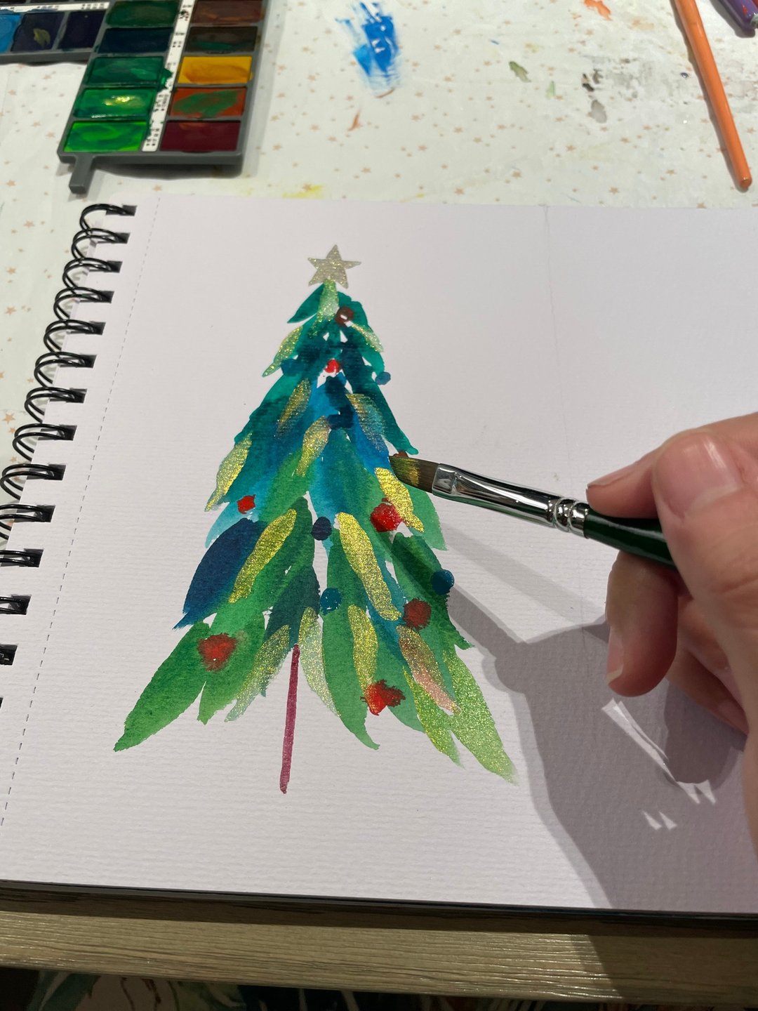 圣诞期间限定—圣诞卡片DIY - 插画/绘画/写字 - 纸 