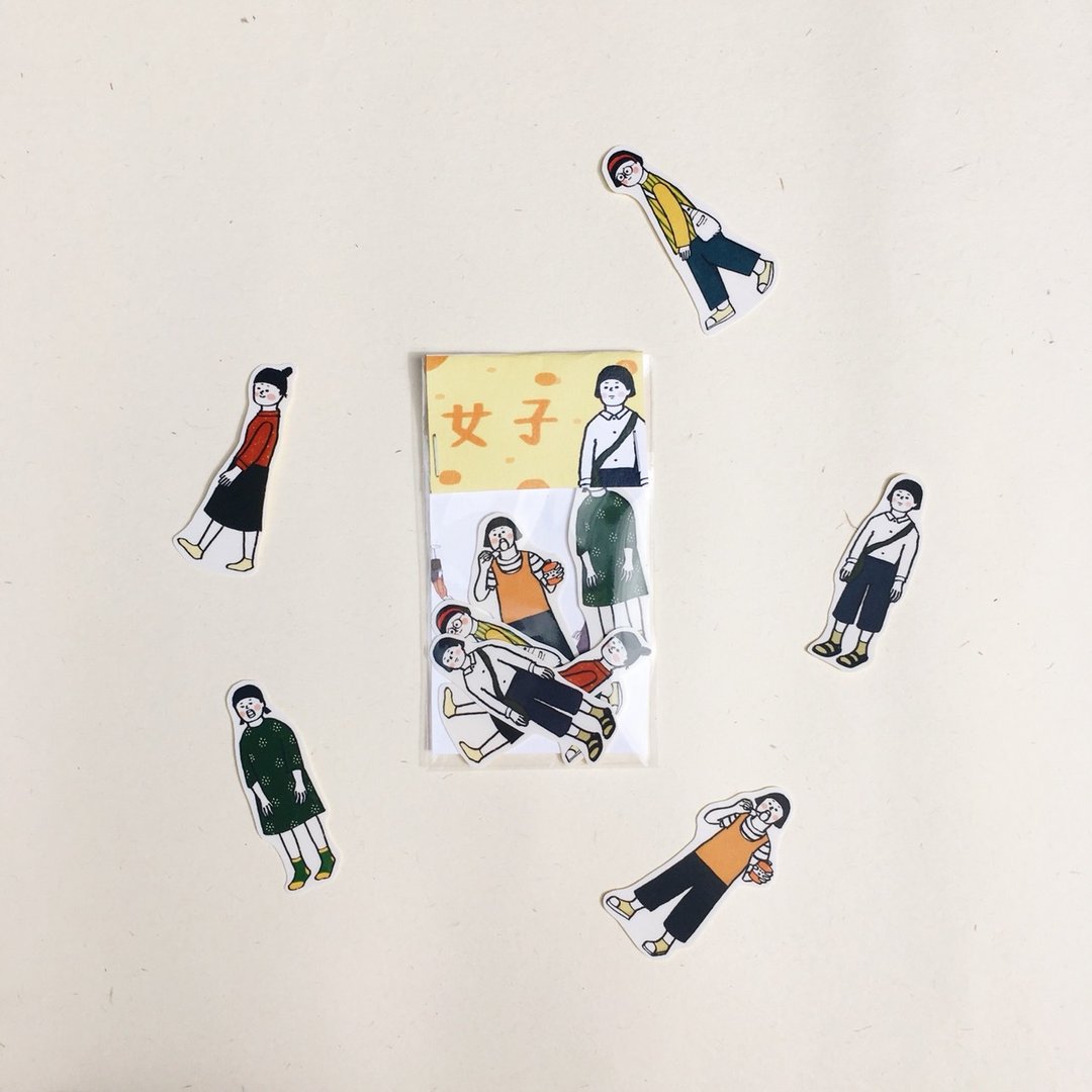 Buddy | 女子 | 贴纸包 - 贴纸 - 纸 