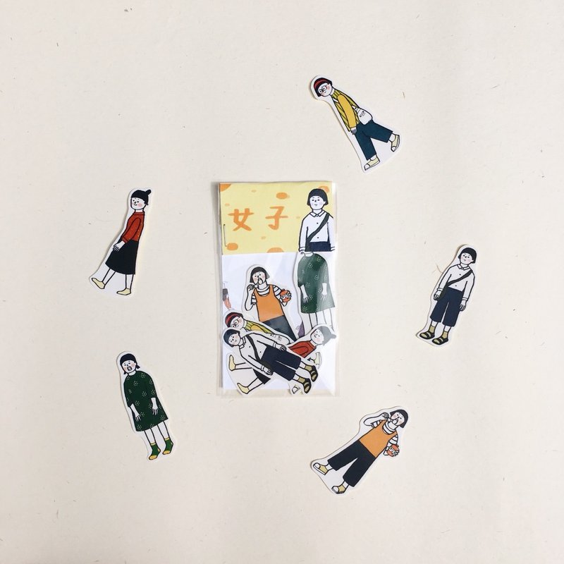 Buddy | 女子 | 贴纸包 - 贴纸 - 纸 