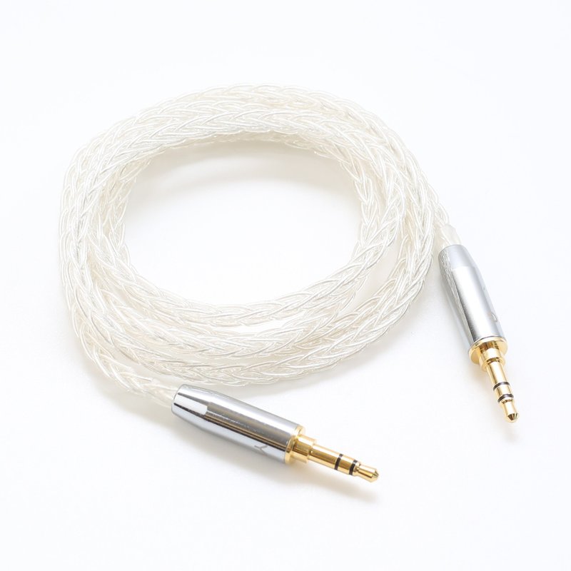 纯银 3.5mm 音频线【川木】全新现货【W258】车载 对录线 AUX - 数码小物 - 其他材质 