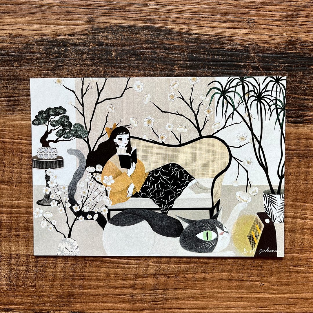 宅里的冬天 / 明信片 - 卡片/明信片 - 纸 