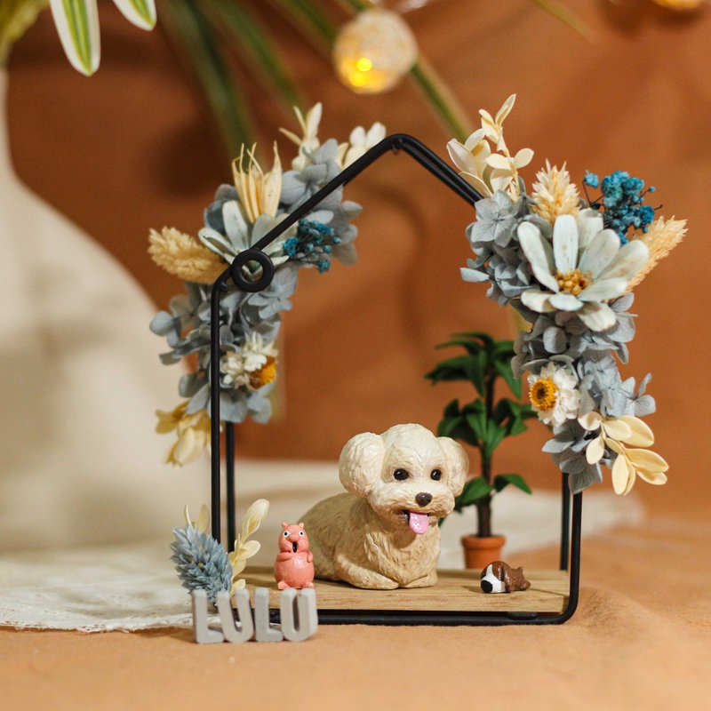 【定制宠物模型】贵宾狗 毛孩纪念模型 手工订制 纪念摆饰 收藏 - 玩偶/公仔 - 其他材质 